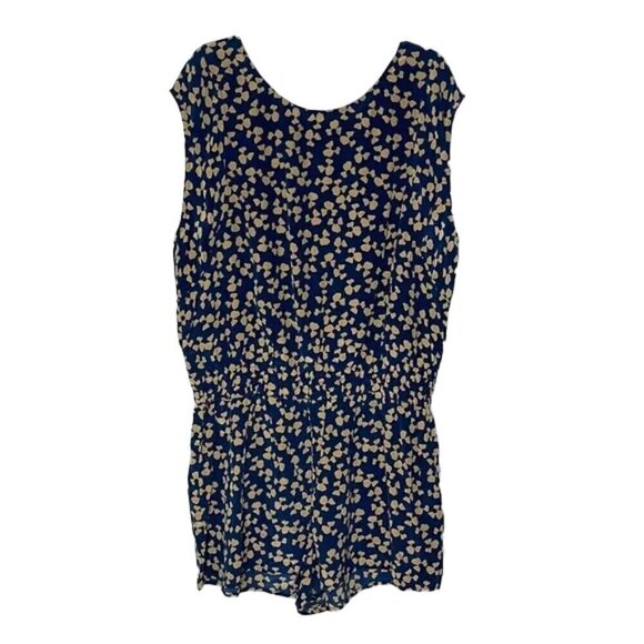 ❤️ JOIE Floral Sleeveless romper  Size L - Picture 1 of 4